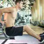 shirtless gym