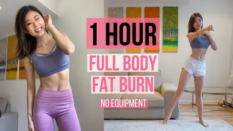 One hour HIIT workout to transform