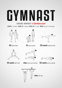 Gymnast at Home Workout