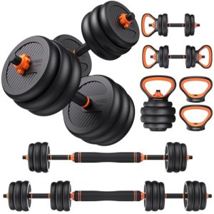 Push Workout Home Dumbbells