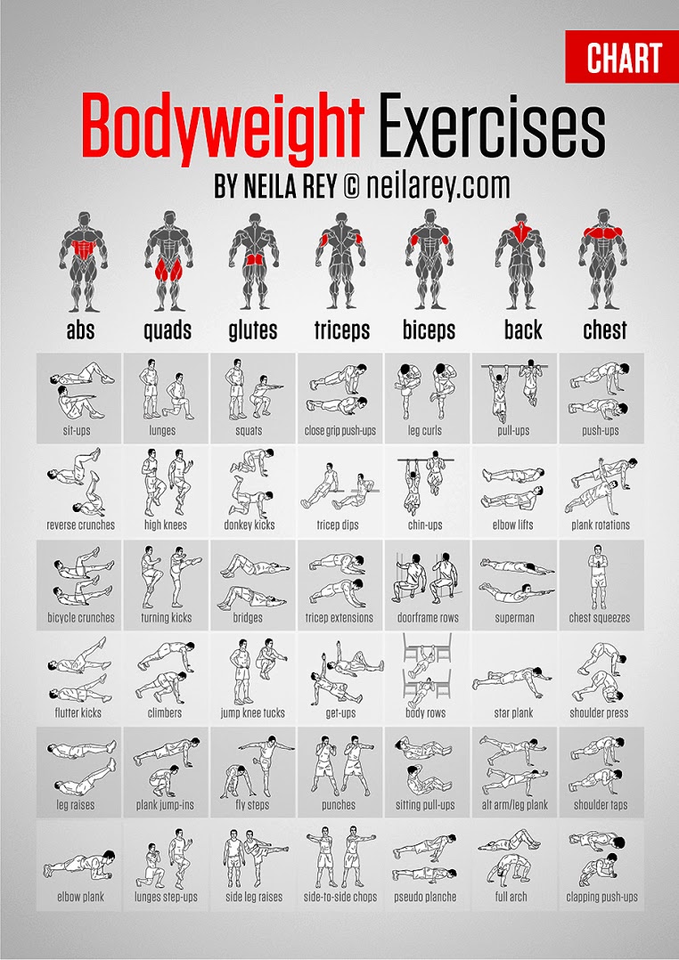 Bodyweight Workout Exercises