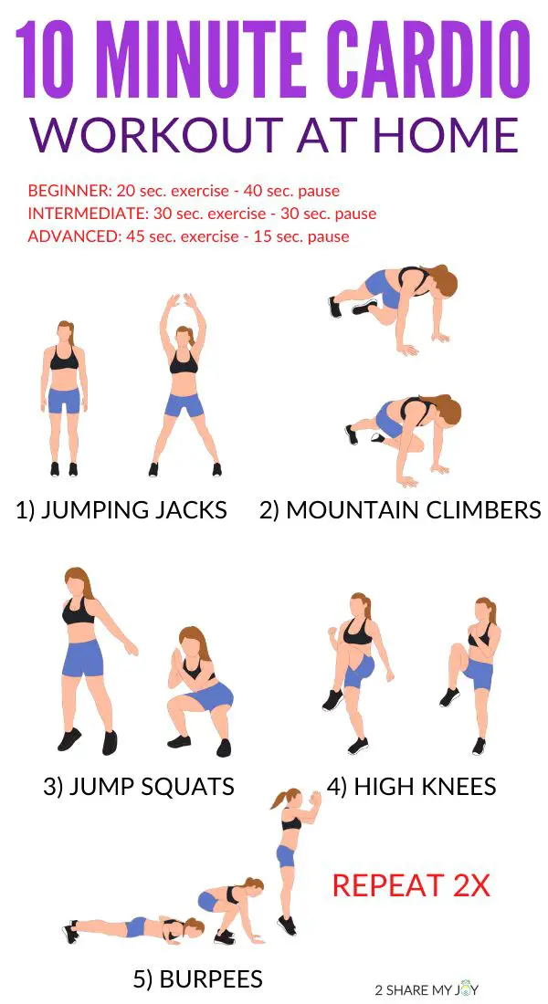 10 Minute Cardio Workout