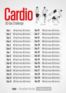 30 Day Cardio Workout Challenge