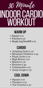 30 Minute Cardio Workouts