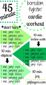45 Minute Cardio Workout