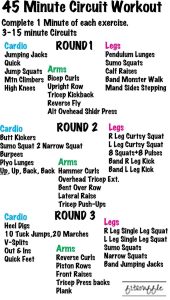 45 Minute Cardio Workout at the Gym