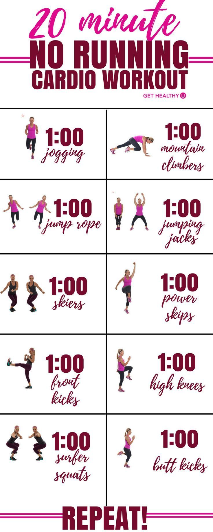 Calorie Burn Cardio Workout