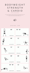 Cardio And Bodyweight Workout