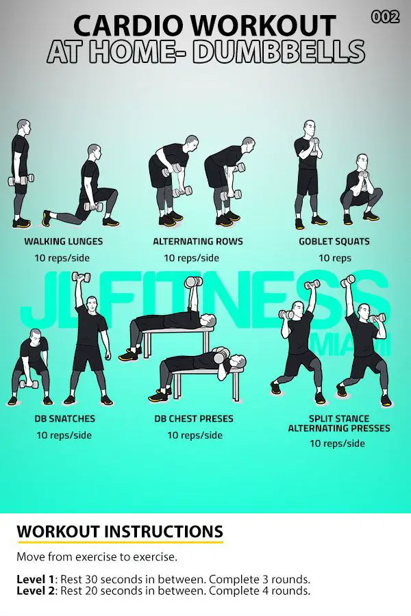 Cardio And Dumbbell Workout