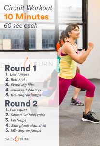 Circuit Exercises for Weight Loss