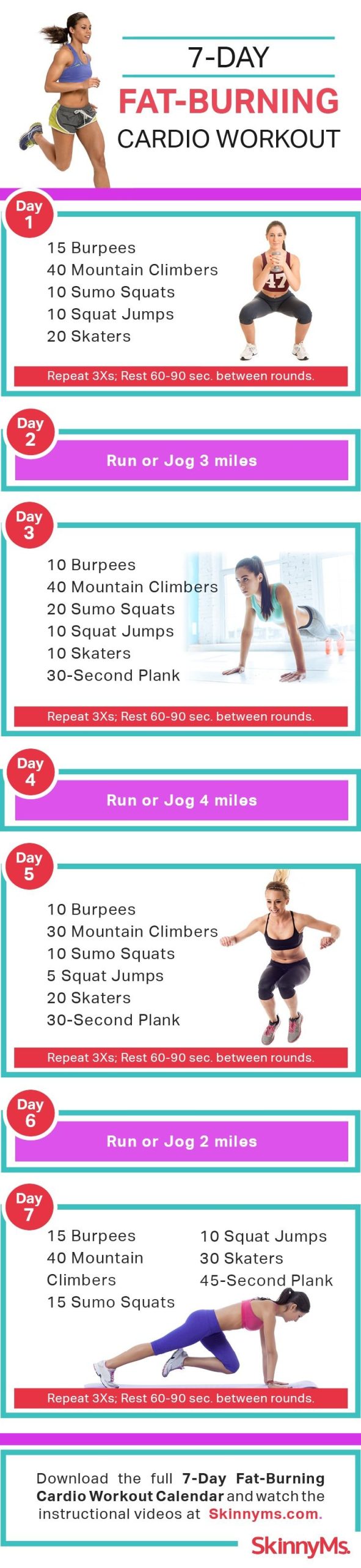 Fat Burning Cardio Workout