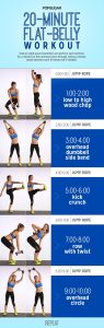 Flat Stomach Cardio Workout