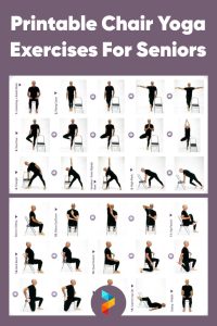 Free Printable Chair Yoga Exercises for Weight Loss Pdf