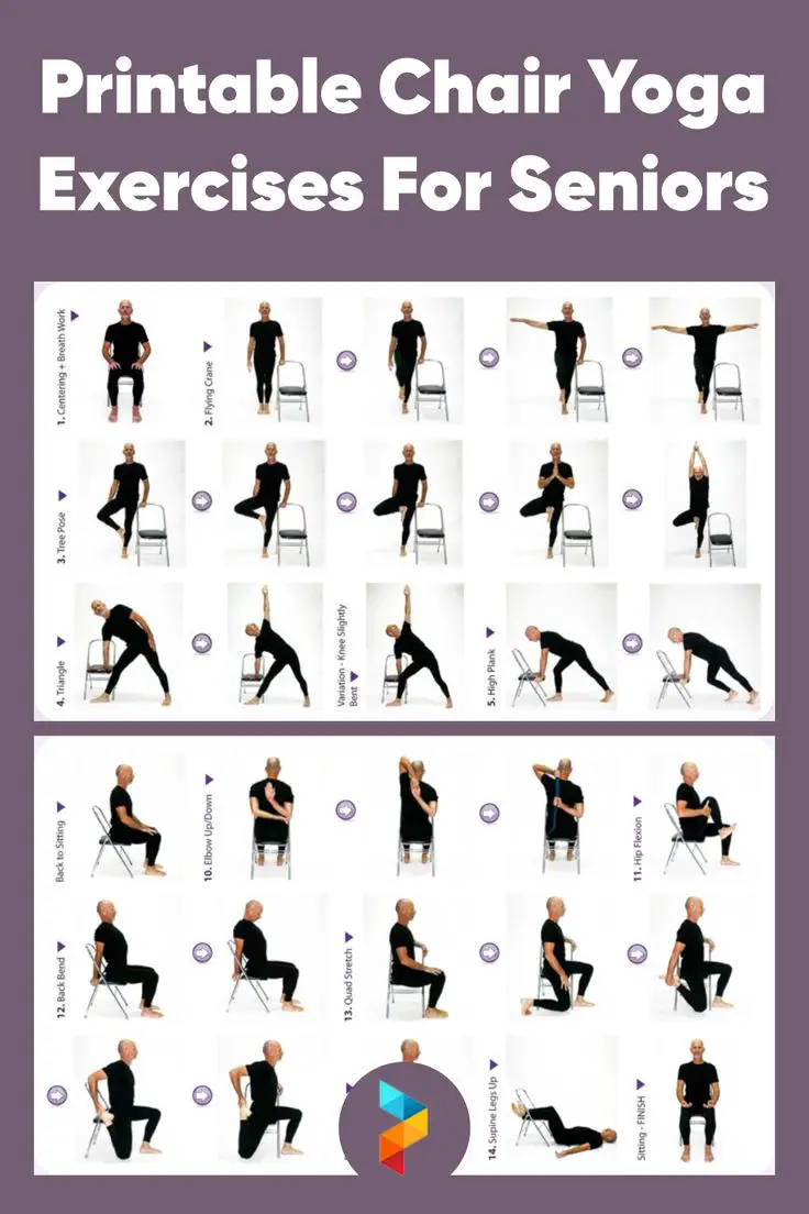 Free Printable Chair Yoga Exercises for Weight Loss Pdf