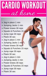 Home Cardio Workout Plan