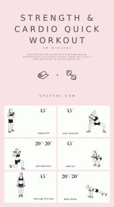 Strength And Cardio Workouts